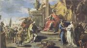 PITTONI, Giambattista The Continence of Scipio (mk05) China oil painting reproduction